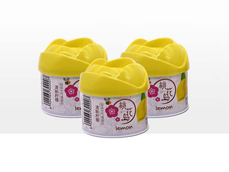 100g桃花島清新檸檬固體空氣清香劑