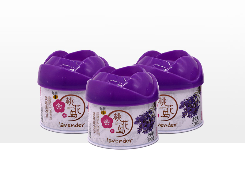 100g桃花島淡雅薰衣草固體空氣清香劑